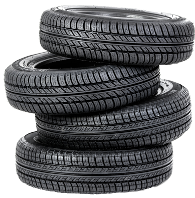 tires4 Stack of four tires
